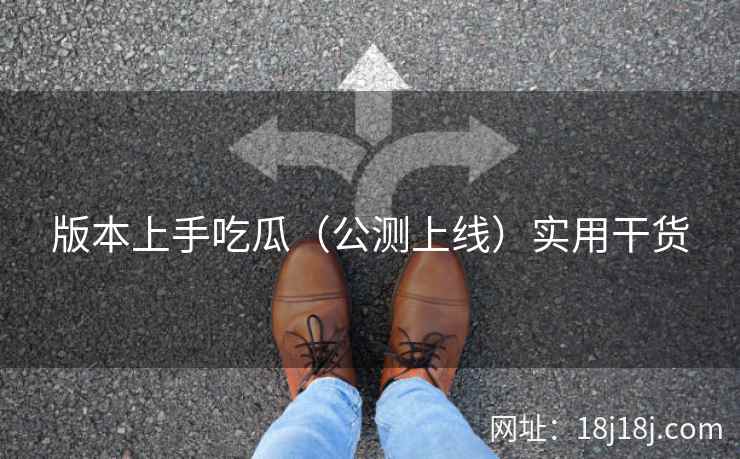 版本上手吃瓜(公测上线)实用干货 版本上手吃瓜(公测上线)实用干货