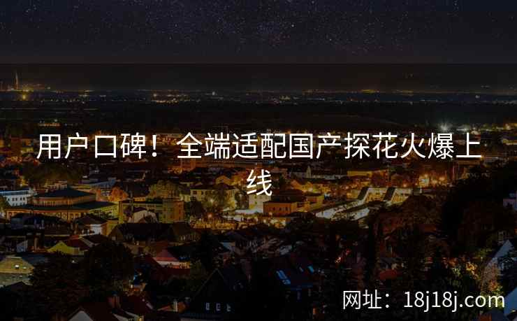 用户口碑！全端适配国产探花火爆上线